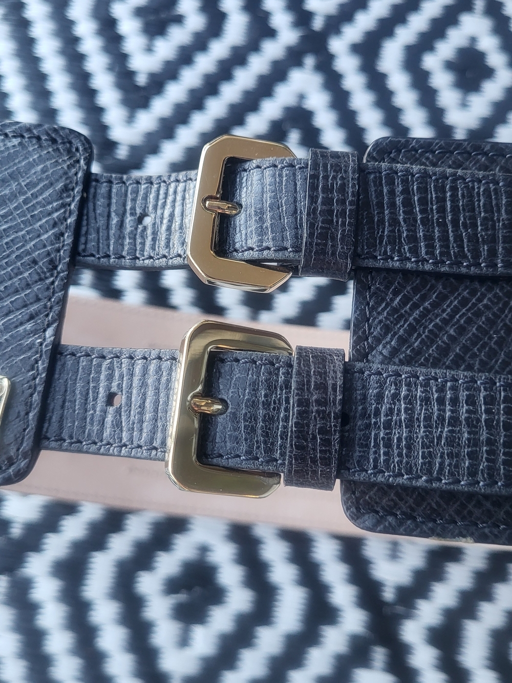 Escada Leather Belt Made In Italy - Picture 8 of 9
